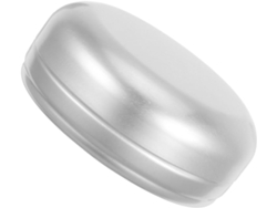 Recipiente Retangular De Metal Para Sabonete Sólido De 60ml Com 3 Unidades, Tampa À Umidade, Dimensões 62x47x26 Mm, E