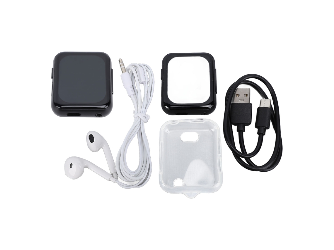 Reprodutor De Música Mp3 Mp4 Com Tela Touchscreen Ips 1.96 Polegadas Gravador De Voz Bt Suporta 32gb