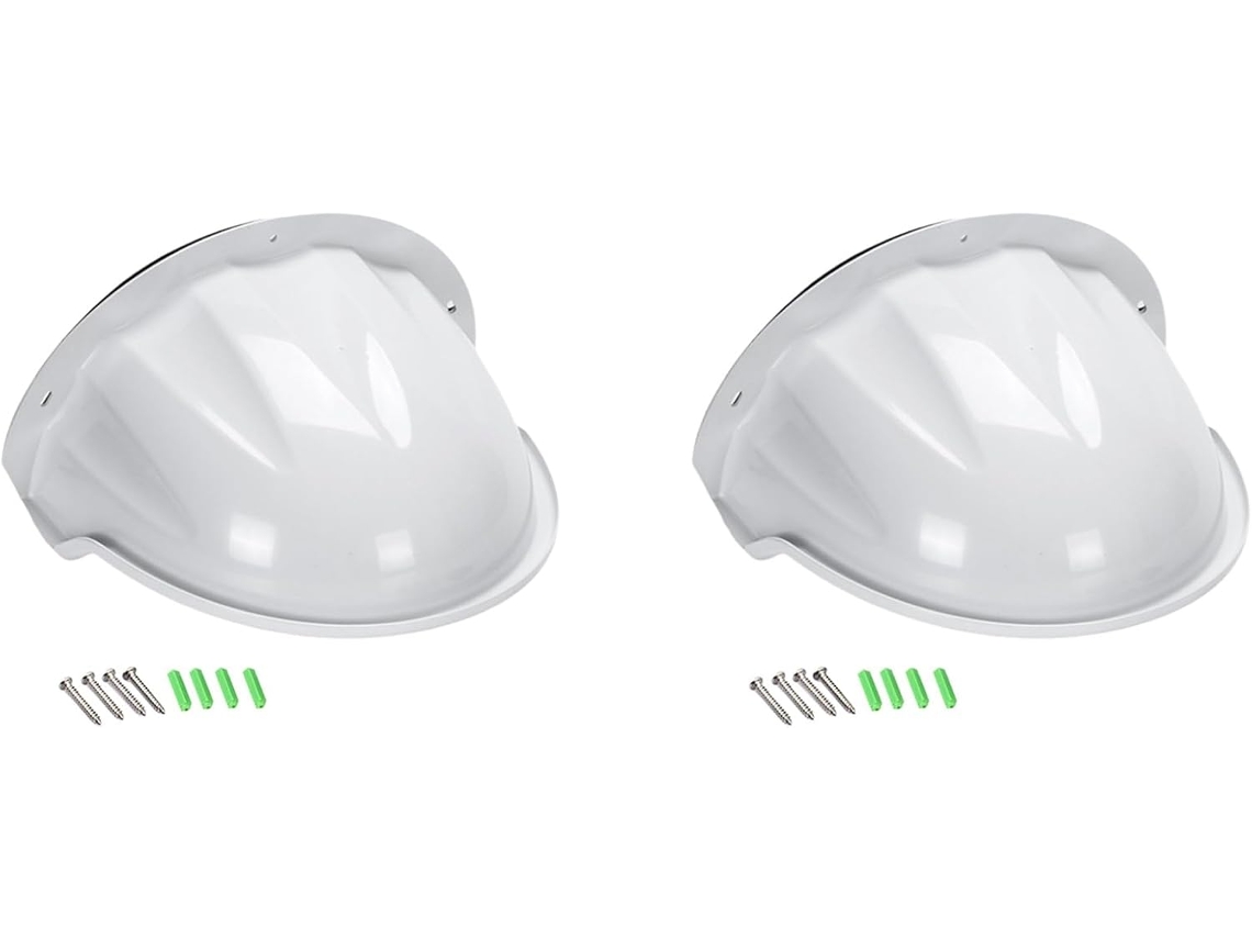 2 Protectores Universales Contra El Sol Y La Lluvia Para Cámaras Led/cámaras De Seguridad
