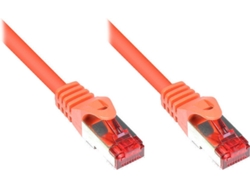 Cable de Red ALCASA (RJ45 - 20 m - Naranja)