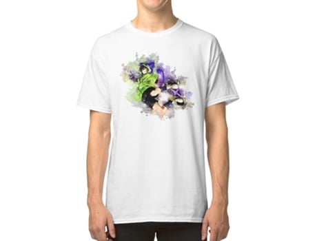 Camiseta ROCKINSTONE SK8 The Infinity Miya Watercolor Algodón para Hombre (2XL)