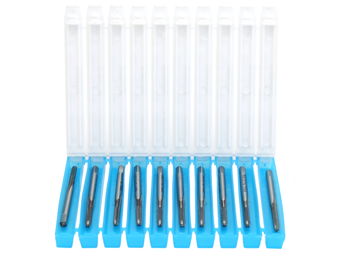 10 Brocas Roscadoras Hss De Alta Dureza M2.5 X 0.45 H2 Para Acero Inoxidable Y Hierro.