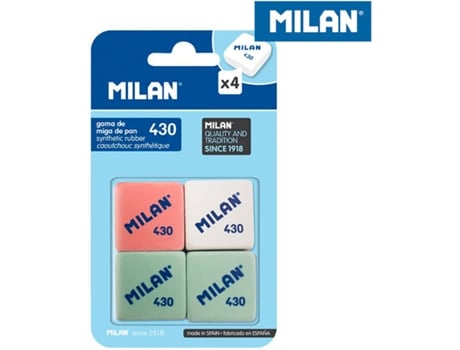 Blister MILAN 4 Gomas Mod 430 Miguelas de Pan