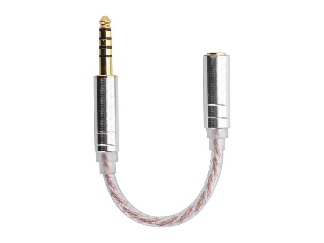 Cable Adaptador De Audio Balanceado De 4,4 Mm Macho A Hembra A 2,5 Mm Compatible Con Zx300a Hifiman