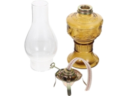 Lámpara De Aceite De Vidrio Resistente Al Calor, 31 Cm, Ambiente Retro Para Uso En Interiores Y