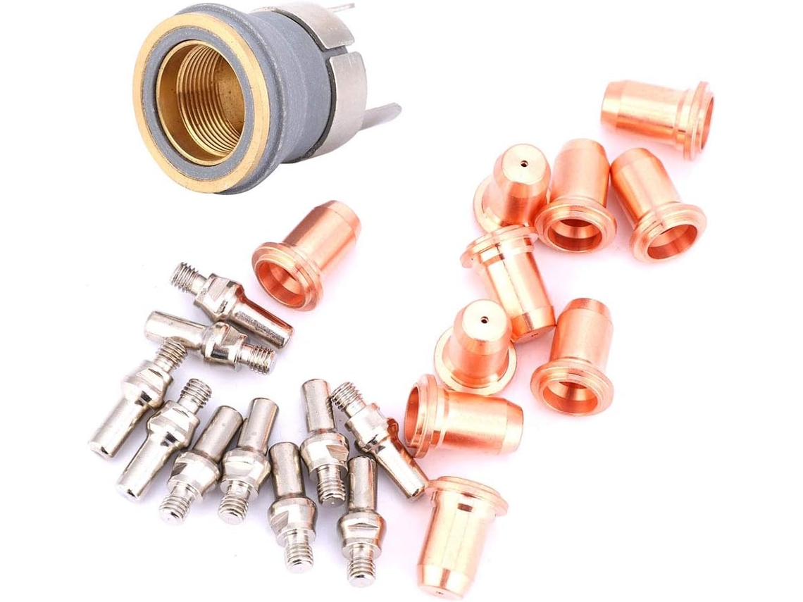 Antorcha De Corte Pt60 Pt40, 22 Consumibles, Punta De 1,0 Mm, Protector De Electrodo