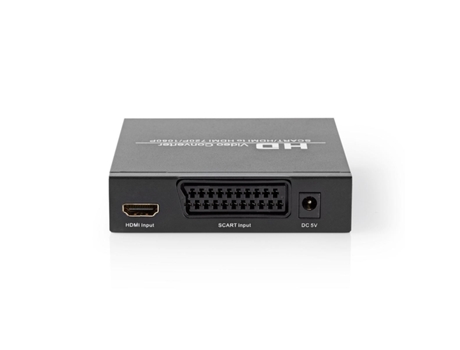 Convertidor Hdmi NEDIS Euroconector Salida Hdmi Hembra / 1X Audio Digital / 1X Salida Audio 3.5Mm 1 Vía 1080P 1.65Gbps