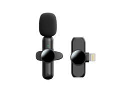 Micrófono de solapa inalámbrico K3, interfaz Lightning Hexinyigjly