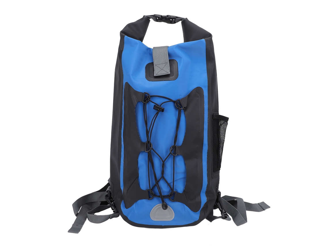 Mochila Deportiva De Pvc Impermeable De Gran Capacidad (20 Litros) Para Actividades Al Aire Libre Y Viajes - Azul