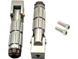 Pedal Reposapiés Plegable Universal Cnc Para Motocicleta Bicicleta