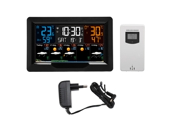 Reloj Inteligente Inalámbrico Wifi Con Pronóstico Del Tiempo Y Alarma De Heladas (enchufe Europeo)
