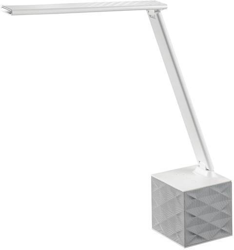 Cristalrecord 0452512100 Flexo led con altavoz blanco de mesa podium 12