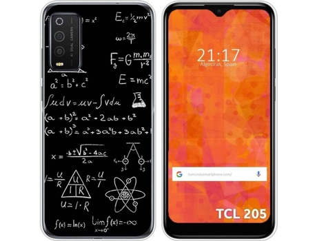 Carcasa TCL 205 TUMUNDOSMARTPHONE Formulas Multicolor