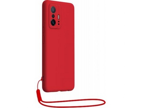 Funda para Xiaomi Xiaomi 11T BIGBEN CONNECTED Silicona Rojo