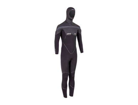 Traje de Hombre para Buceo BEUCHAT Cremallera Frontal Med Negro (3XL)