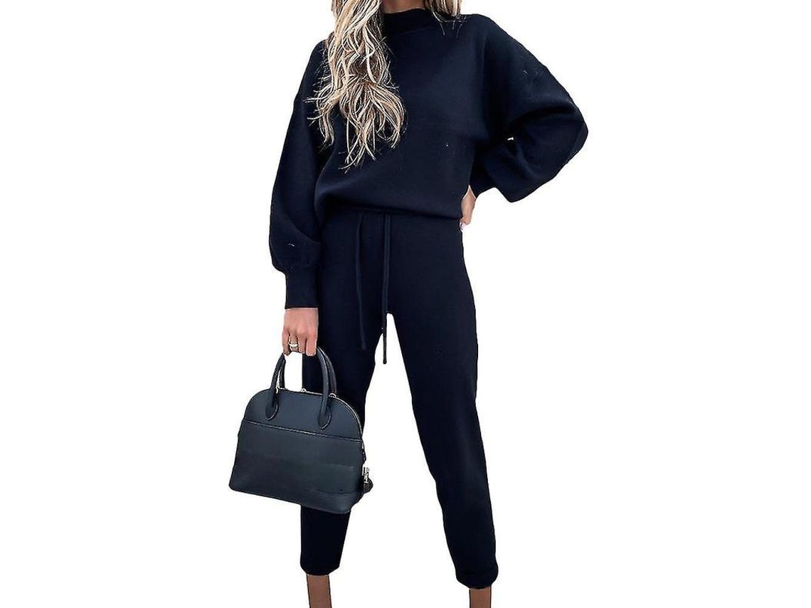 2026-conjunto De Sudadera Para Mujer Con Camiseta Y Pantalones Ropa De Descanso