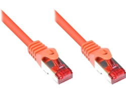 Cable de Red ALCASA (RJ45 - 25 m - Naranja)