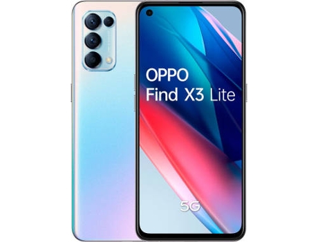 Smartphone OPPO Find X3 Lite (6.44'' - 8 GB - 128 GB - Plata)