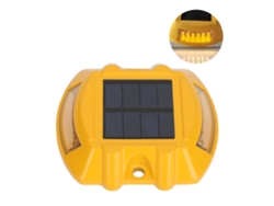 Luces Solares Para Muelles Ip68, Aluminio Fundido, Led, Sensor Automático, 6v 1.8w, Iluminación Amarilla, Jardín Y Patio.