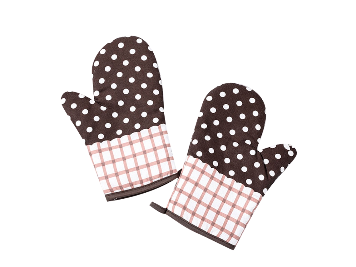 NEVEANCE Guantes y Posavasos de Horno, Resistentes a 500 F, Antideslizantes para Barbacoa, Parrilla, Hornear