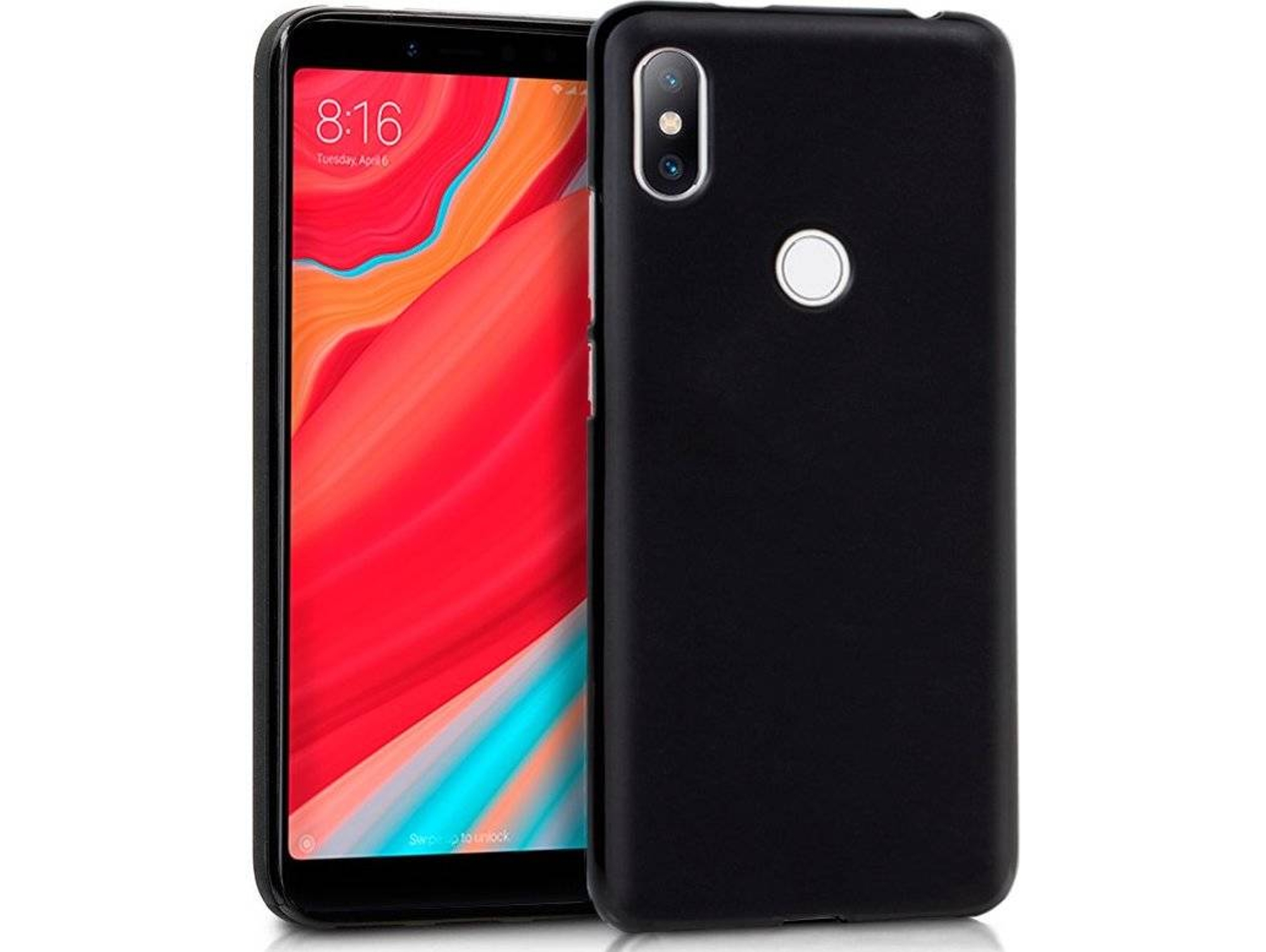Carcasa Xiaomi Redmi S2 COOL Silicona Negro