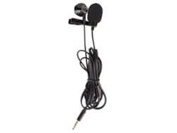Microfone Mini Clip Colar Para Gravacao Celular Karaoke Gravador Portatil Com Cabo 3.5mm Usb