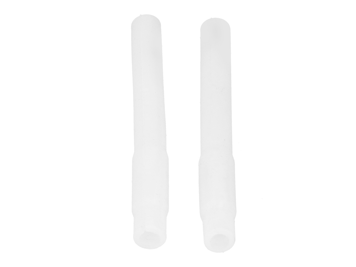 2 Piezas De Tubo Corto De Silicona De Repuesto Para Máquina De Ordeño