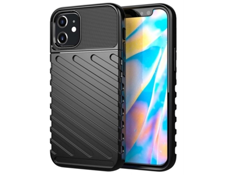 Carcasa iPhone 12 Mini (5.4) TUMUNDOSMARTPHONE Thunder Armor Negro