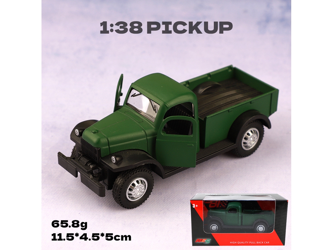 Coche clásico retro en miniatura a escala 1/38, fabricado en metal troquelado, juguete realista. MDUG