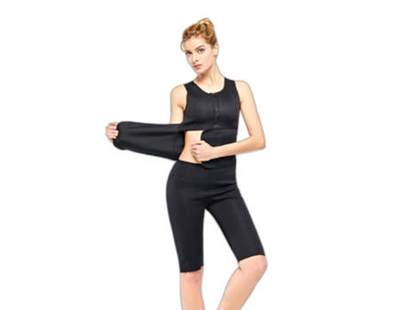 Chándale de Mujer para Fitness ONAMASTE Negro (S/M)