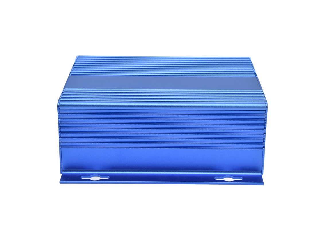 2026as-caja Eléctrica De Aluminio Aleación Para Proyectos Caja De Unión Enclosure Dividido 61x147x155mm Azul Mate