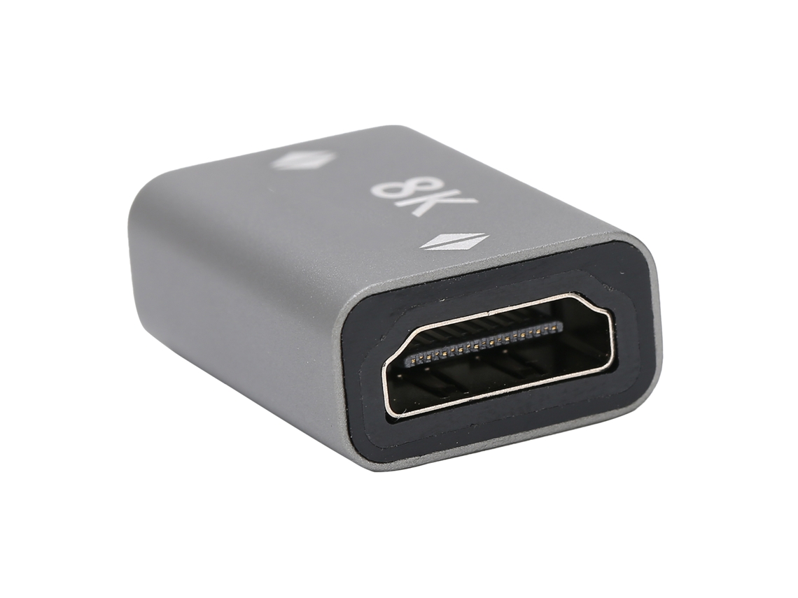 Adaptador Convertidor Extensor Hdmi Hembra A Hembra 8k Hd 60hz Con Hdr10 Y Arc