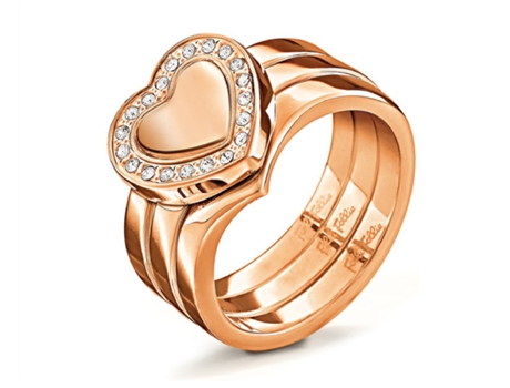 Anillo FOLLI FOLLIE 3R15F005C 12 Mujeres (Acero inoxidable)