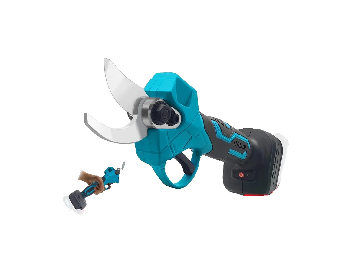 Tijeras de podar, motor sin escobillas, hojas de acero al carbono, batería no incluida, OEM UE
