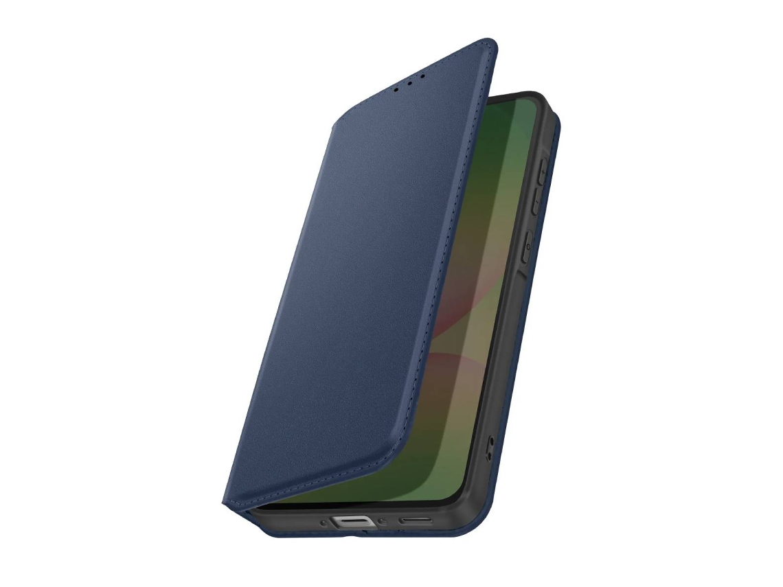 Avizar Estuche Con Tapa Para Galaxy A56 / A36 Magnético Con Tarjetero Azul