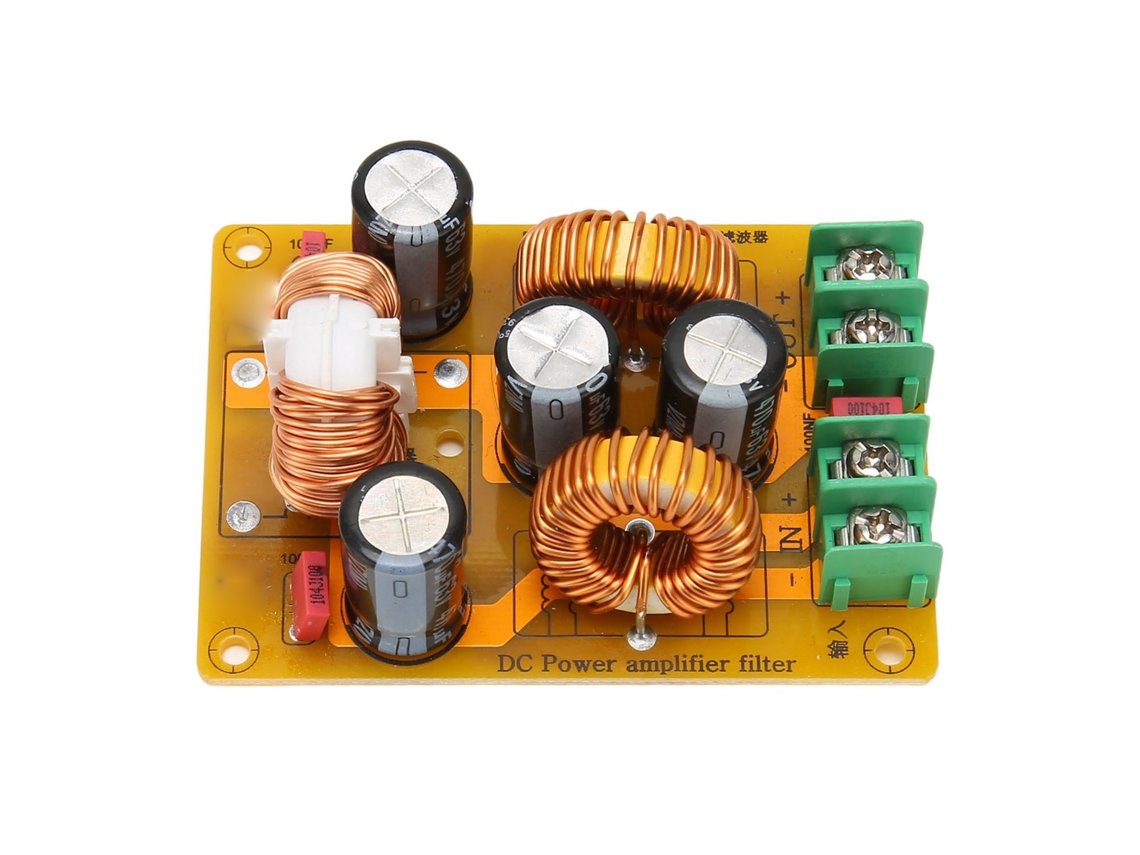 Reducción de interferencias del filtro LC DC de potencia de filtrado