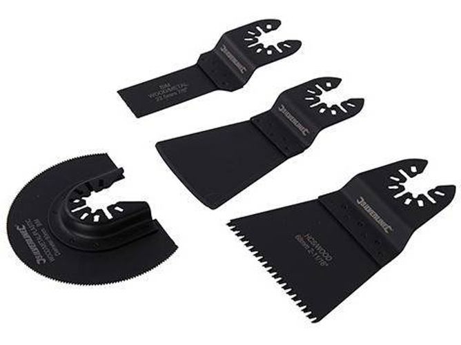 Conjunto de Accesorios para Cortar y Rascar SILVERLINE 880380 - 4 piezas