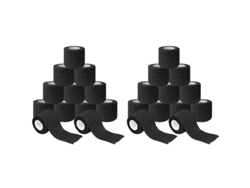 Paquete de 24 rollos de cinta adhesiva no tejida Mdug para uso en exteriores, ideal para deportes y actividades físicas, previene abrasiones.