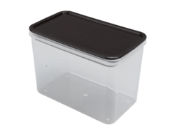 Recipiente De Almacenamiento Transparente Y Hermético Para Granos De Café, Arroz Y Frutos Secos, 500 Ml.