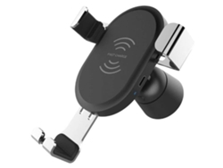 Cargador Carro Sem Qi Ventilação Comprimido Carregamento para Samsung YIZHOOD Negro