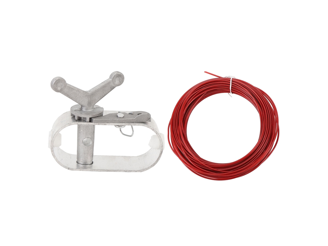 Kit De Cable Y Cabrestante Para Cubierta De Piscina De 30,5 Metros (100 Pies) De Acero Galvanizado Para Piscinas Elevadas De Invierno.
