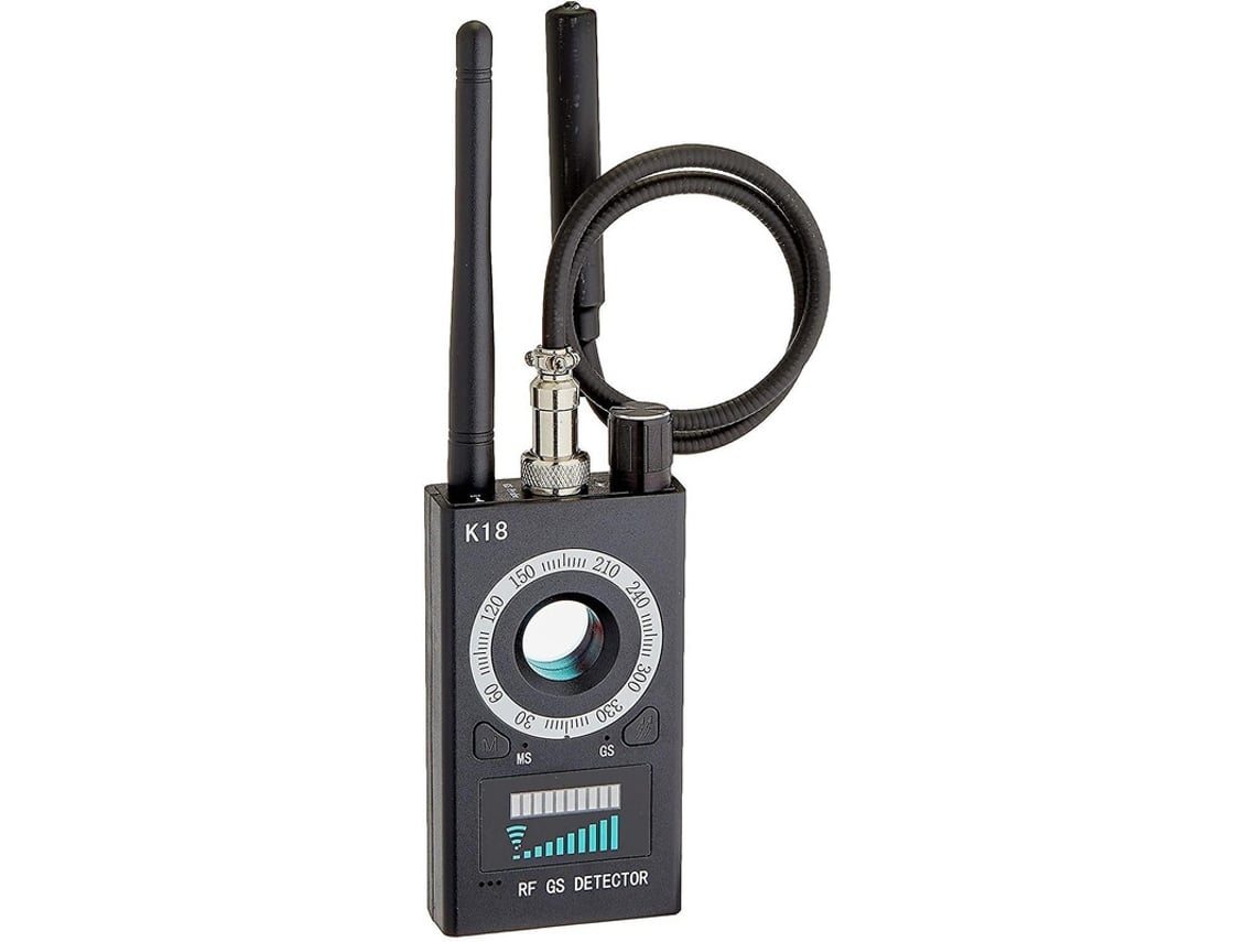 Detector espía todo en uno Yizhood con RF, GPS, cámara oculta y radio para rastreo GSM (negro)