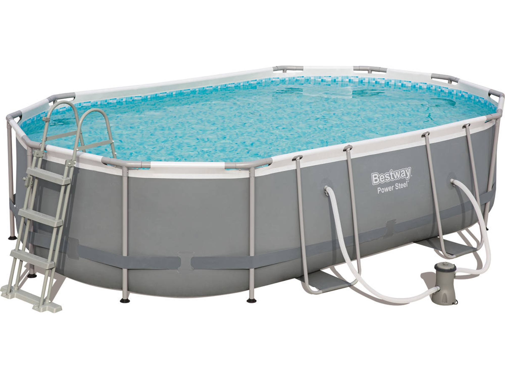 Piscina Tubular BESTWAY 56448 (488x305x107 cm - 10949L )