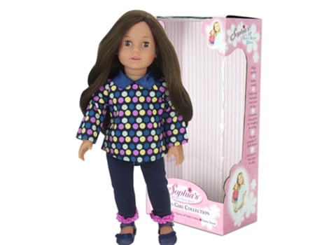 Muñecos y Muñecas SOPHIA'S (Vinil - Rosa - 45,5 cm)