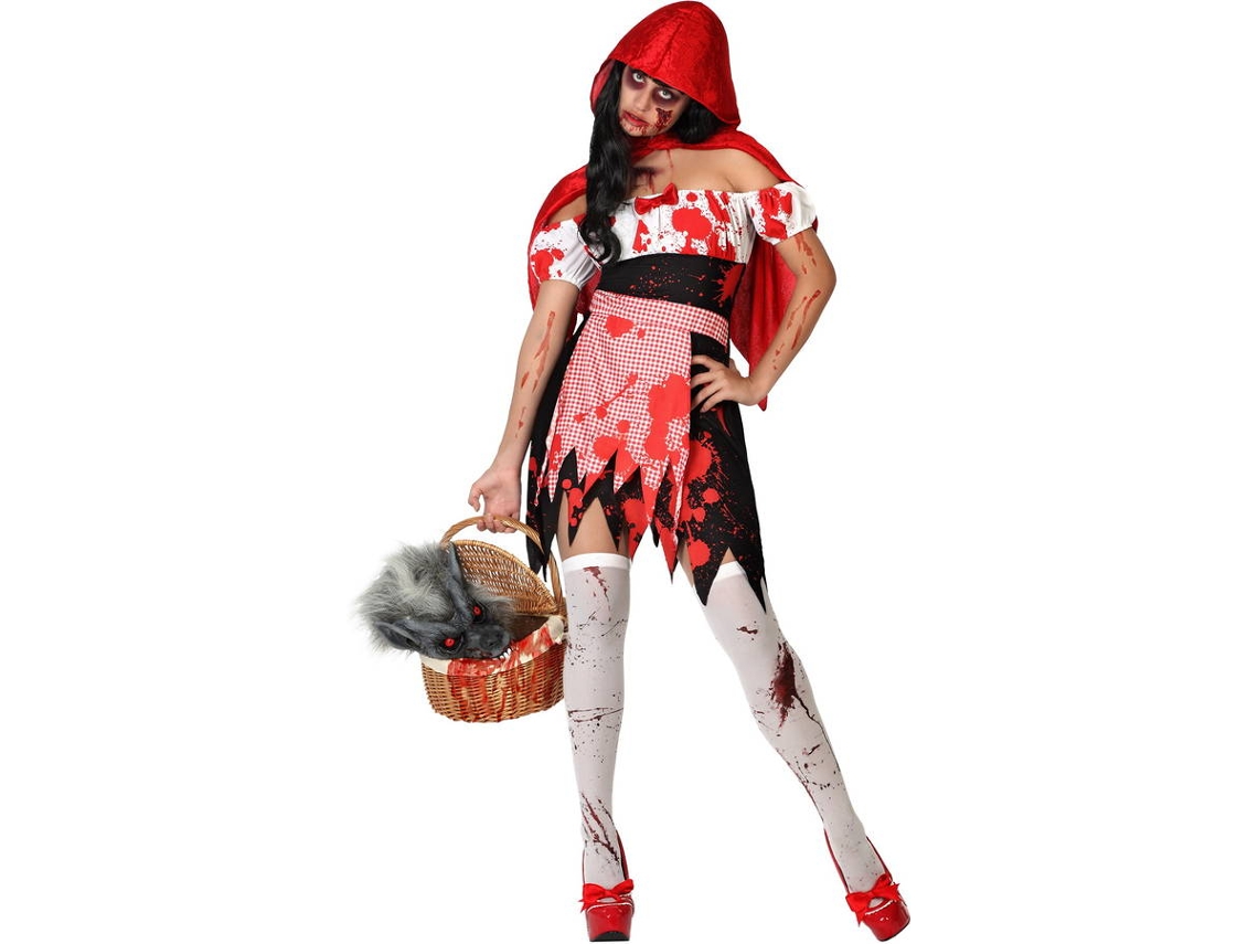 Disfraz de Mujer DISFRAZZES Caperucita Sangrienta (Talla: M/L)