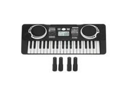 Ats-piano Infantil Teclado Juguete 37 Teclas Realista Multifuncional Interactivo Instrumento Musical Niños
