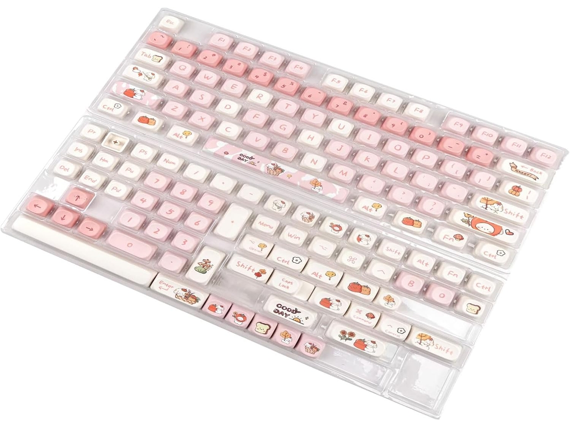 Juego Completo De 144 Teclas Para Teclados Mecánicos De 61/96/98/104/108 Teclas Con Interruptores.