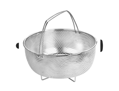 BRA - Cestillo para Cocinar al Vapor de 22 cm en Acero Inoxidable. Para Todas las Ollas