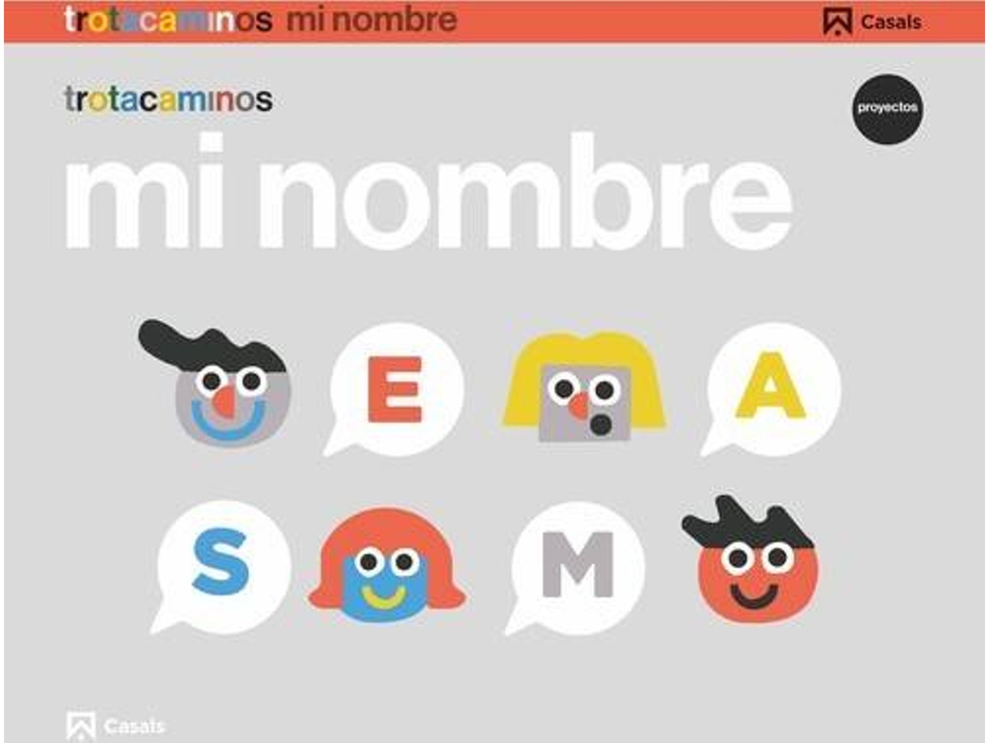 Libro El Nombre Propio 3 Años Trotacaminos (Español)