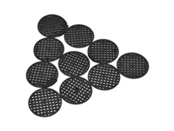 10 alfombrillas de malla para macetas de jardín, base para macetas de bonsái (4,5 cm)